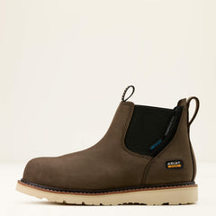 Ariat Rebar Wedge Chelsea Waterproof Composite Toe Work Boot Sale