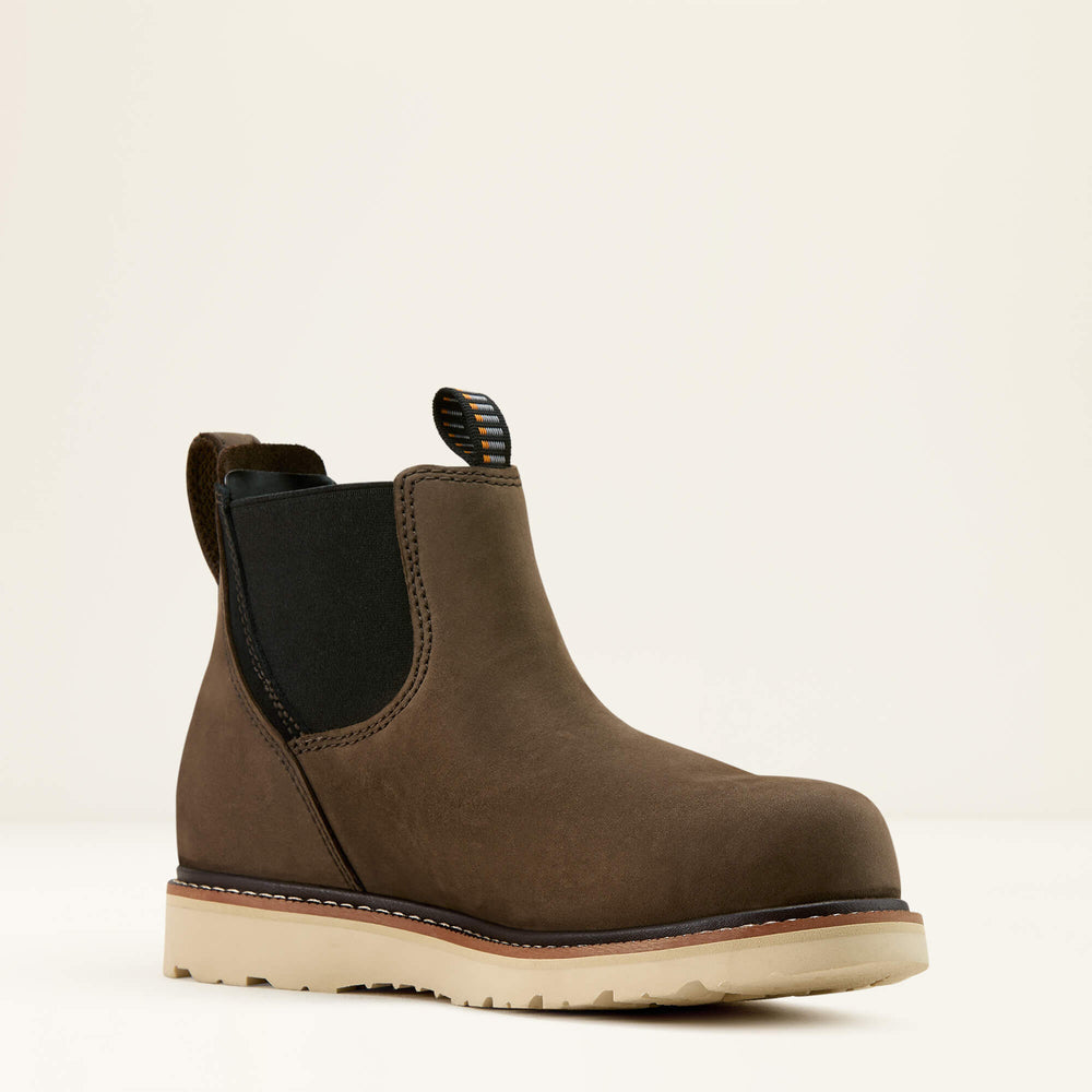 Ariat Rebar Wedge Chelsea Waterproof Composite Toe Work Boot Sale