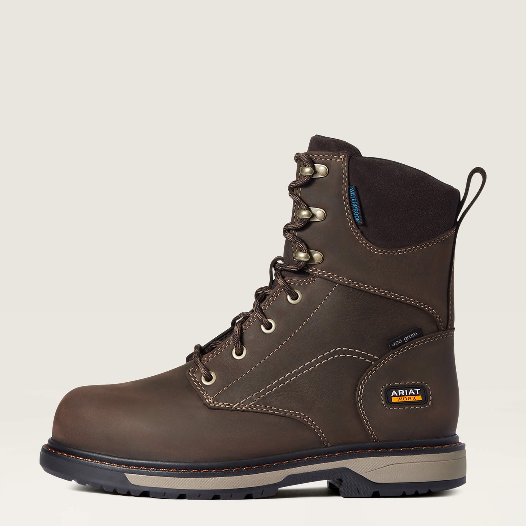 Ariat Riveter 8" CSA Glacier Grip Waterproof 400g Composite Toe Work Boot Online