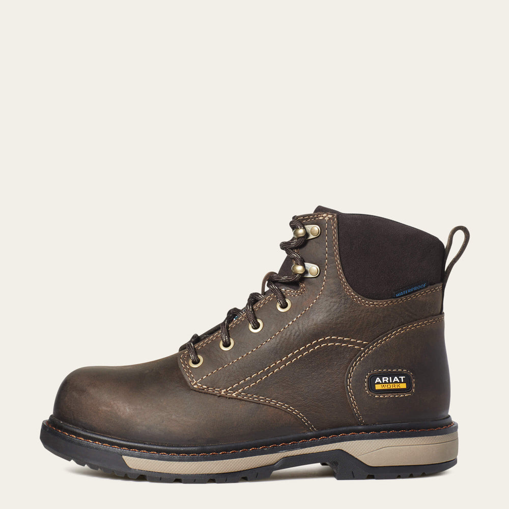 Ariat Riveter 6" CSA Waterproof Composite Toe Work Boot For Sale