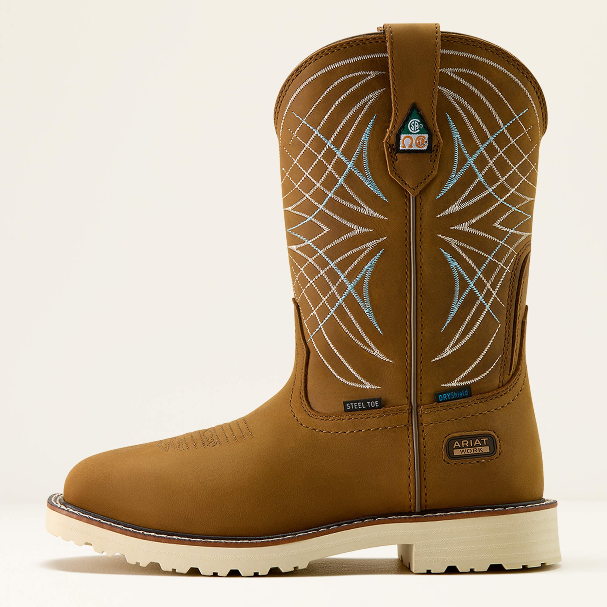 Ariat Activator CSA Waterproof Wide Square Toe Steel Toe Work Boot On Sale