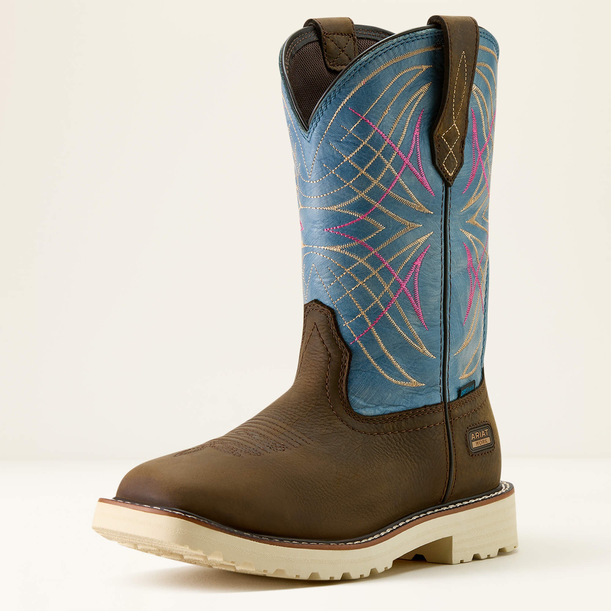 Ariat Activator Waterproof Wide Square Toe Work Boot Sale