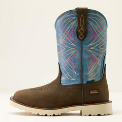 Ariat Activator Waterproof Wide Square Toe Work Boot Sale