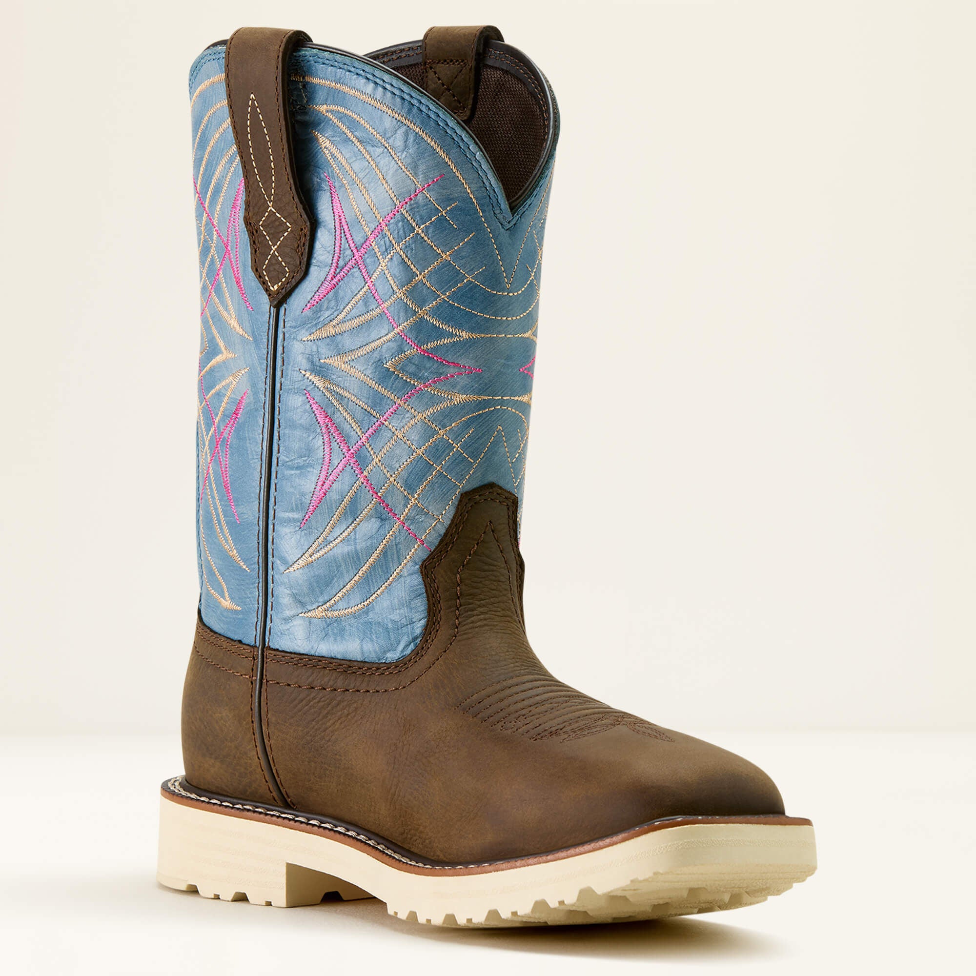 Ariat Activator Waterproof Wide Square Toe Work Boot Sale