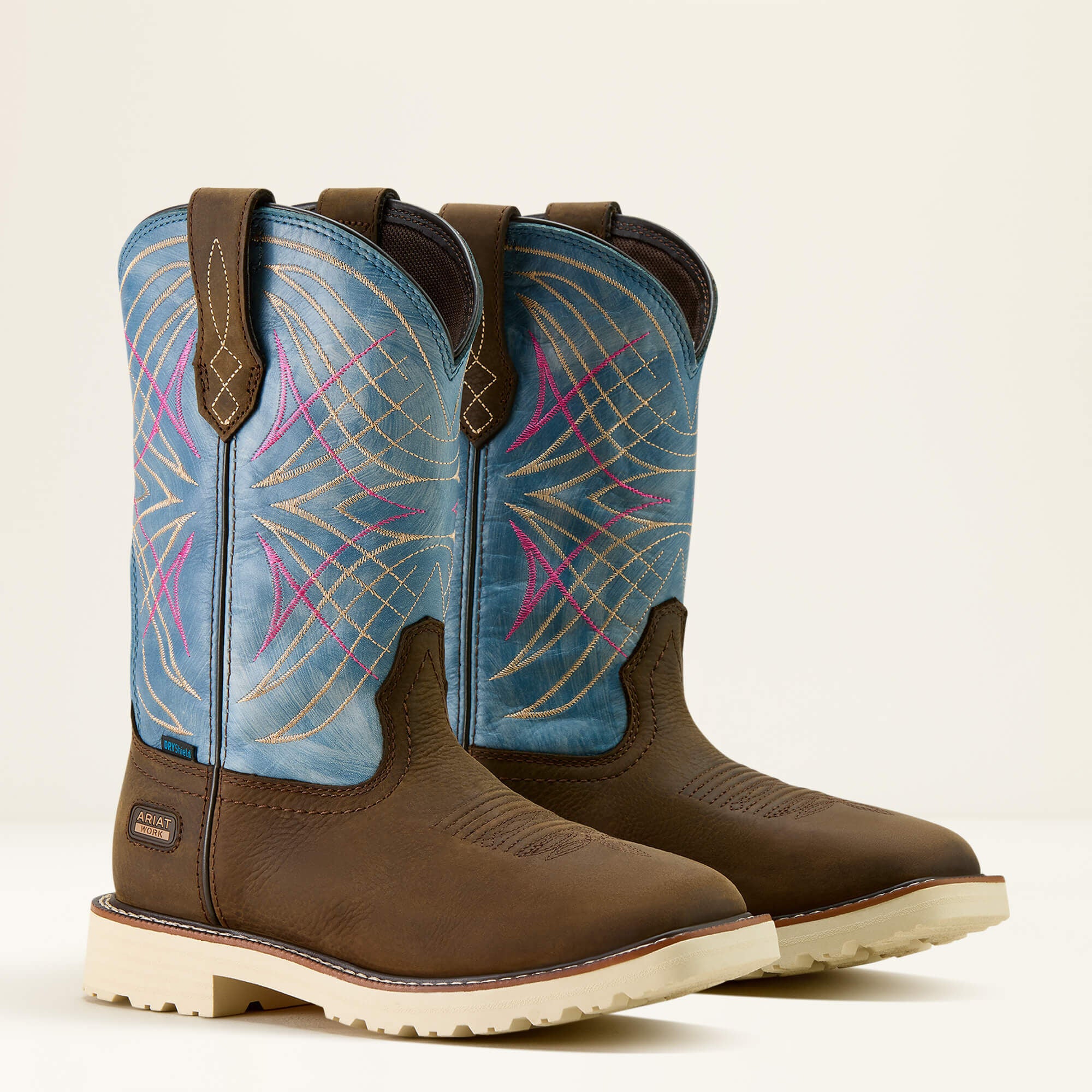 Ariat Activator Waterproof Wide Square Toe Work Boot Sale