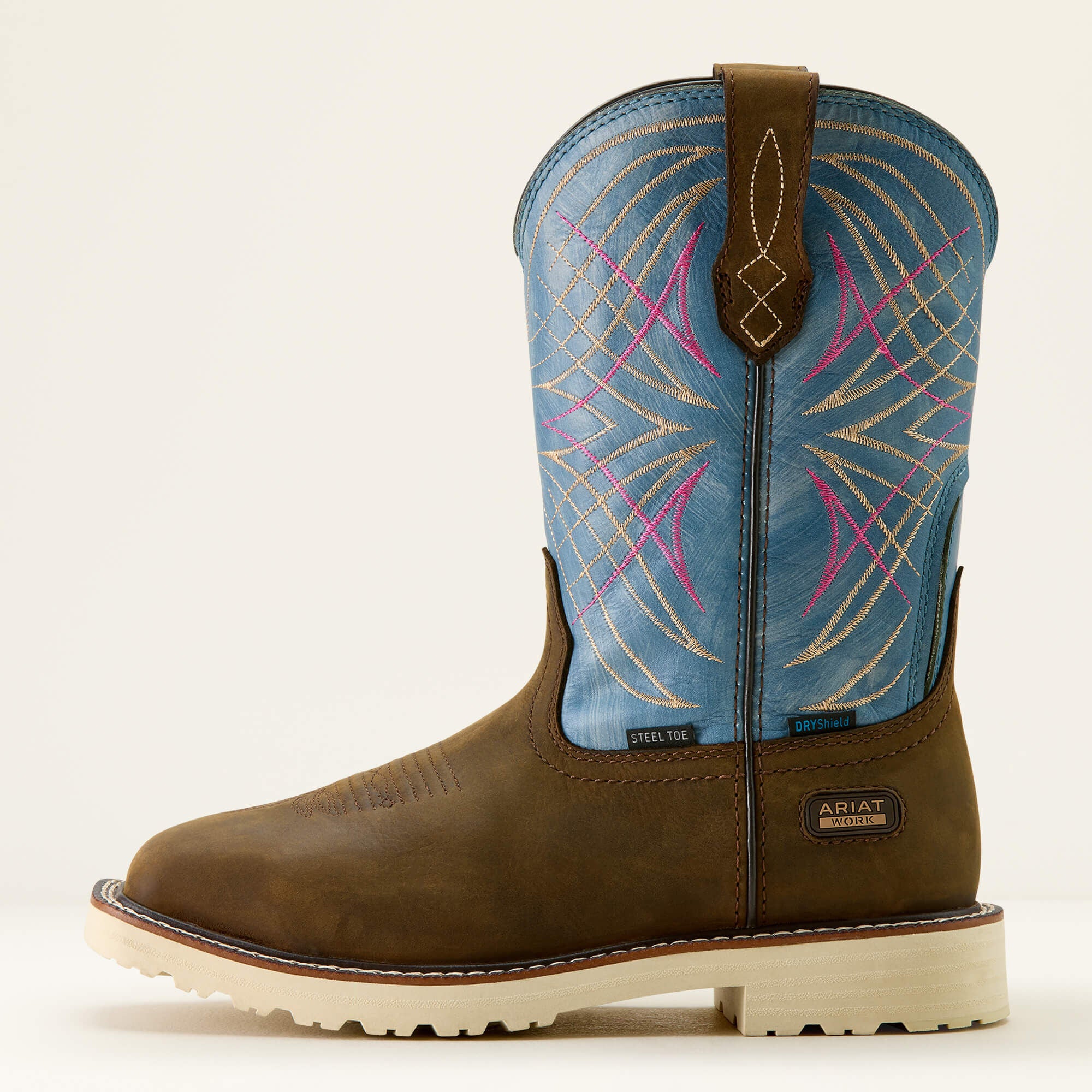 Ariat Activator Waterproof Wide Square Toe Steel Toe Work Boot Outlet