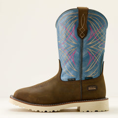 Ariat Activator Waterproof Wide Square Toe Steel Toe Work Boot Outlet