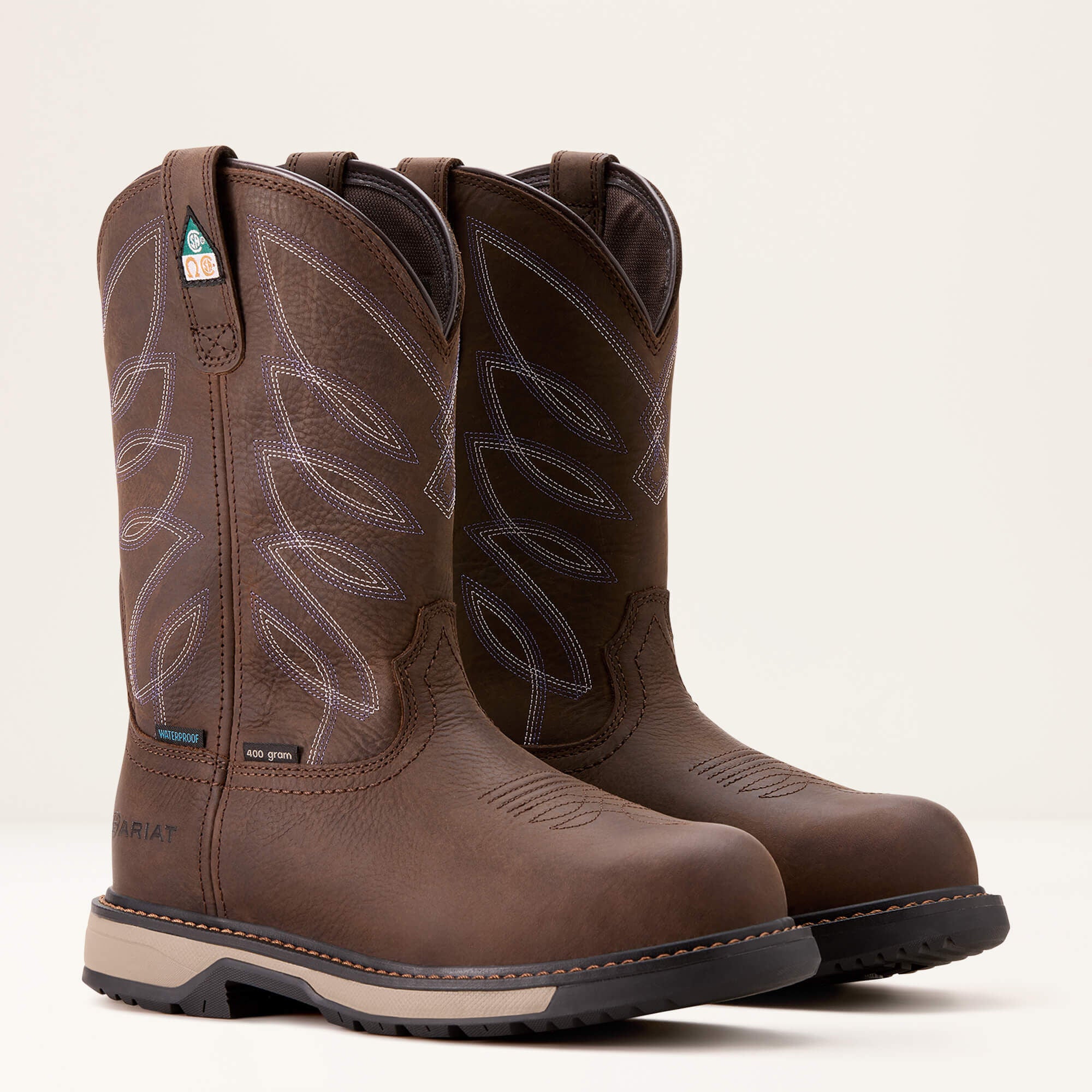 Ariat Riveter CSA Glacier Grip Waterproof 400g Composite Toe Work Boot Online