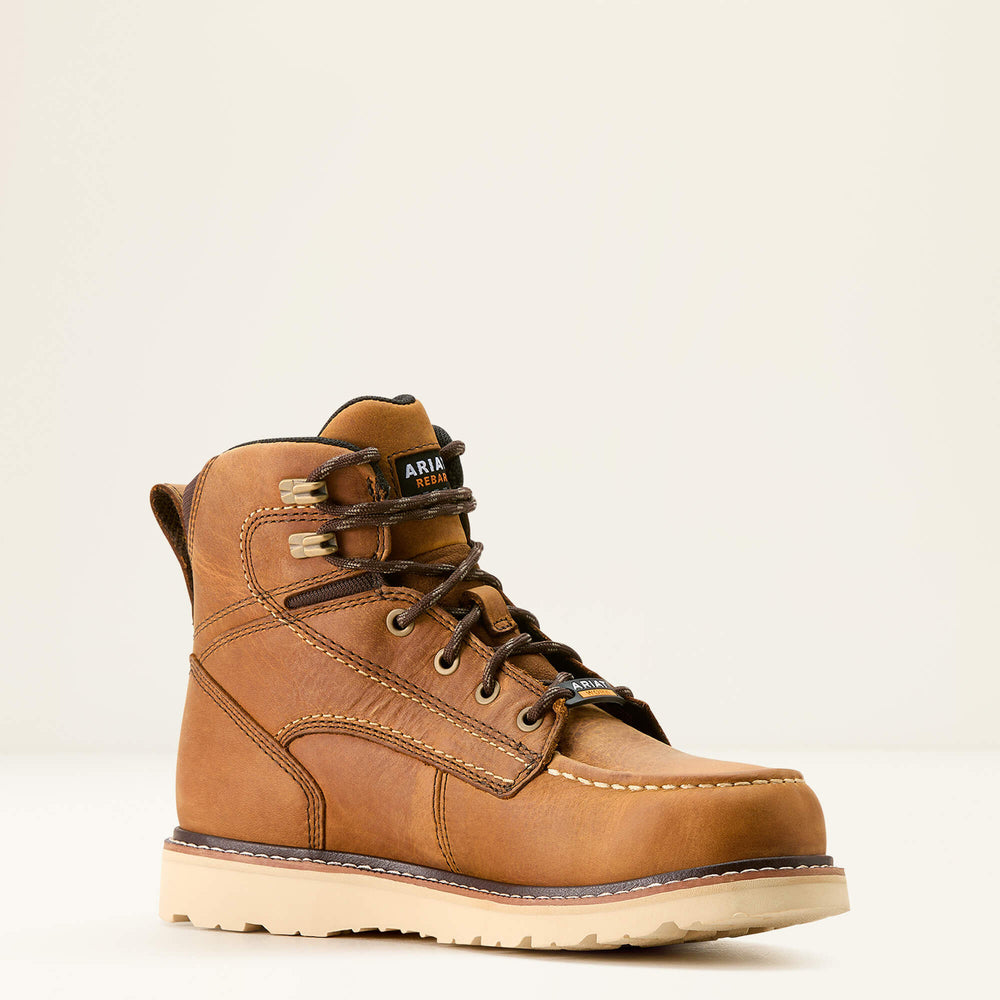 Ariat Rebar Wedge Moc Toe Waterproof Work Boot Sale