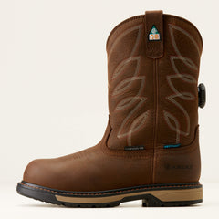 Ariat Riveter Pull-On BOA CSA Waterproof Composite Toe Work Boot Outlet