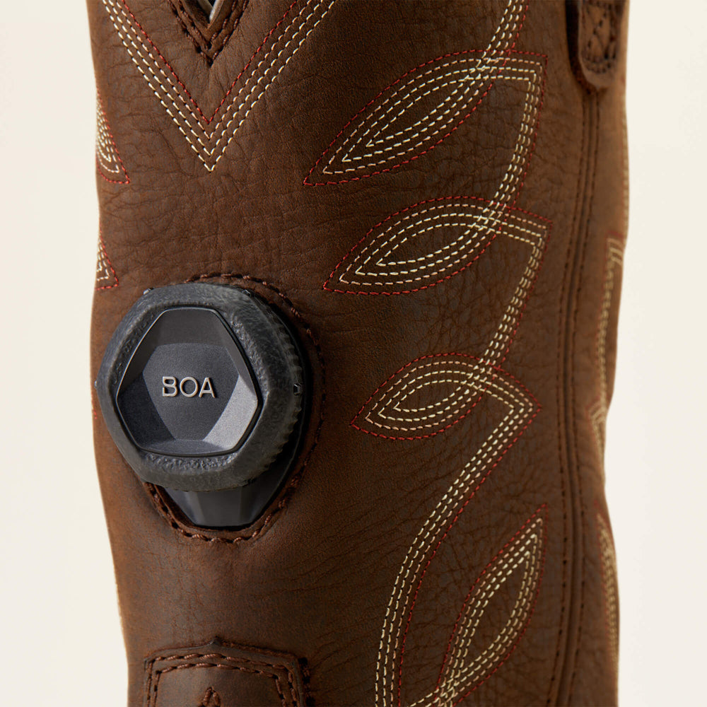 Ariat Riveter Pull-On BOA CSA Waterproof Composite Toe Work Boot Outlet