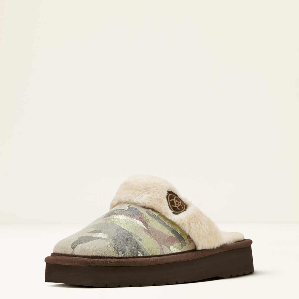 Ariat Jackie Square Toe Stack Slipper For Sale