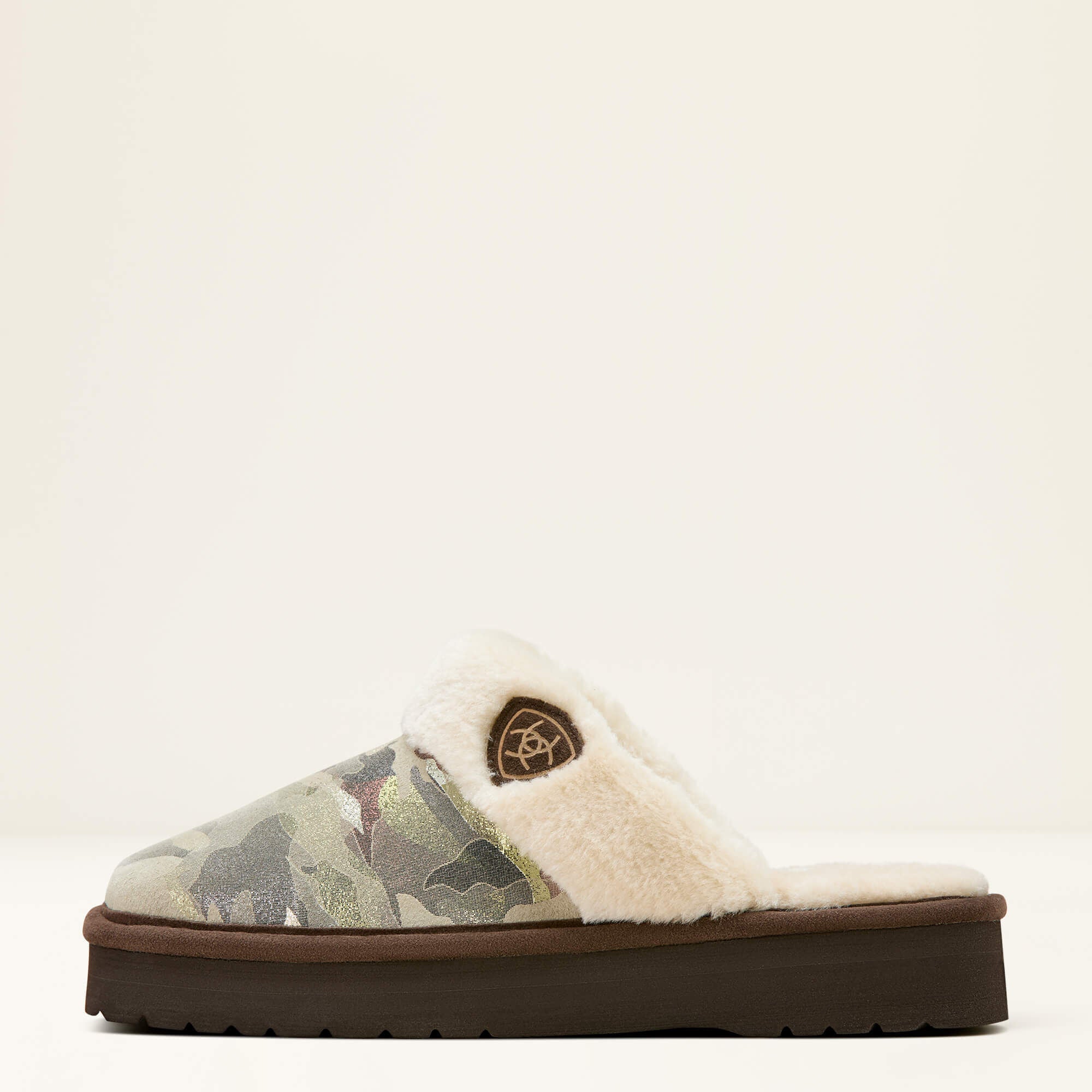 Ariat Jackie Square Toe Stack Slipper For Sale
