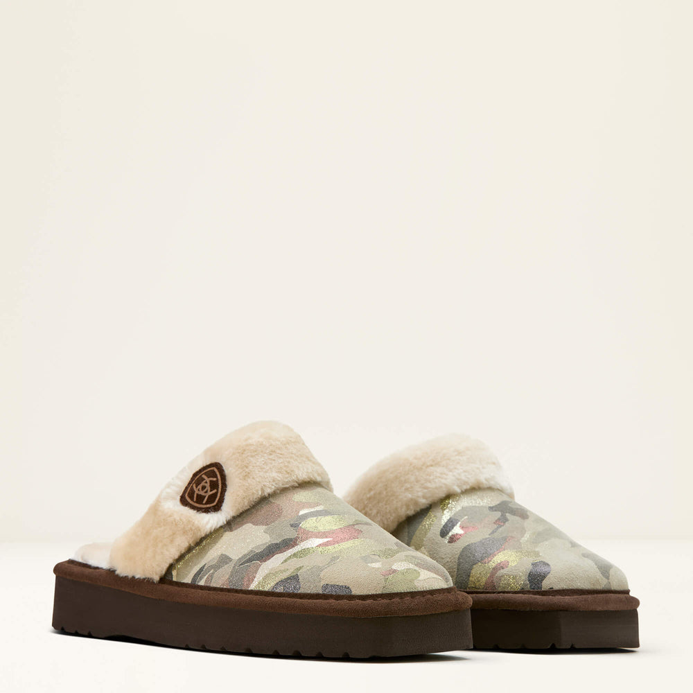 Ariat Jackie Square Toe Stack Slipper For Sale