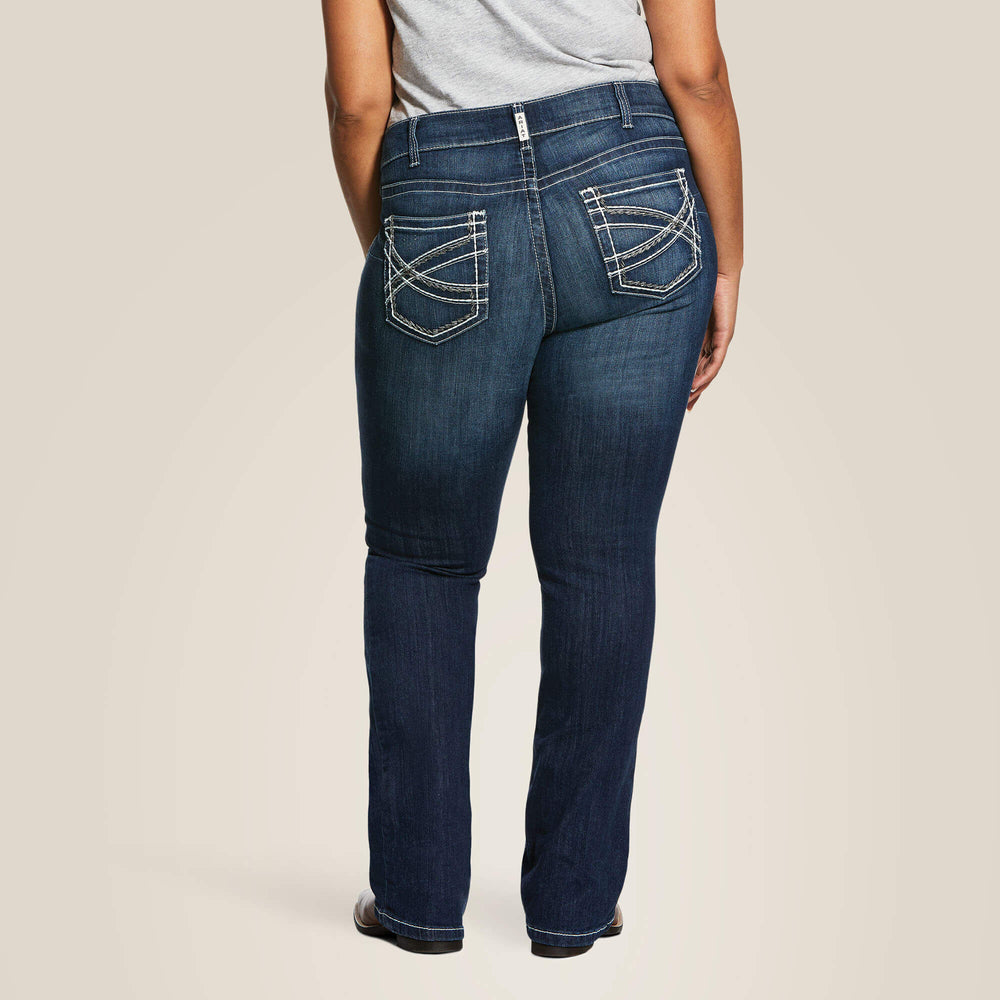 Ariat R.E.A.L. Mid Rise Stretch Entwined Boot Cut Jean Online