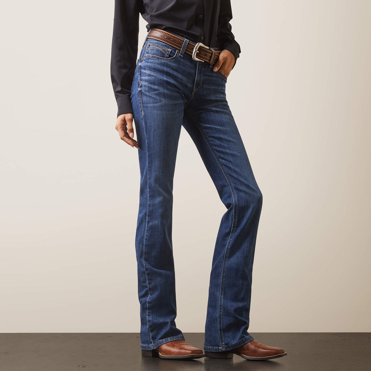 Ariat R.E.A.L. Perfect Rise Leila Boot Cut Jean Outlet
