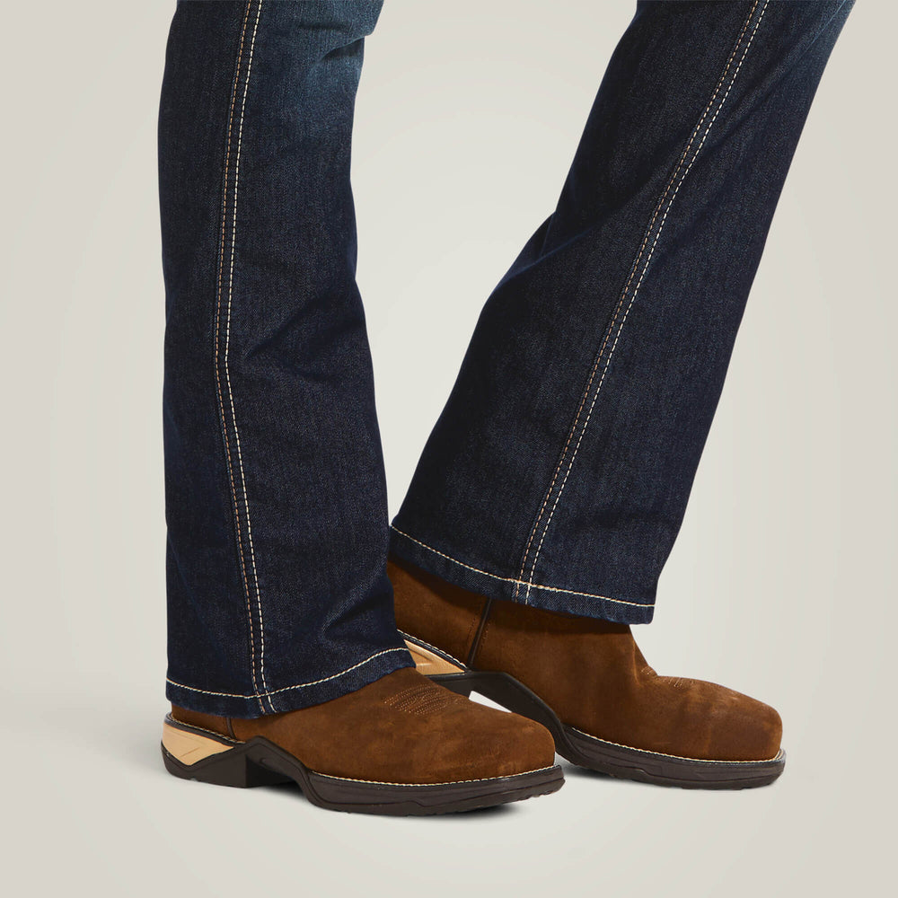 Ariat Rebar Mid Rise DuraStretch Riveter Boot Cut Jean For Sale