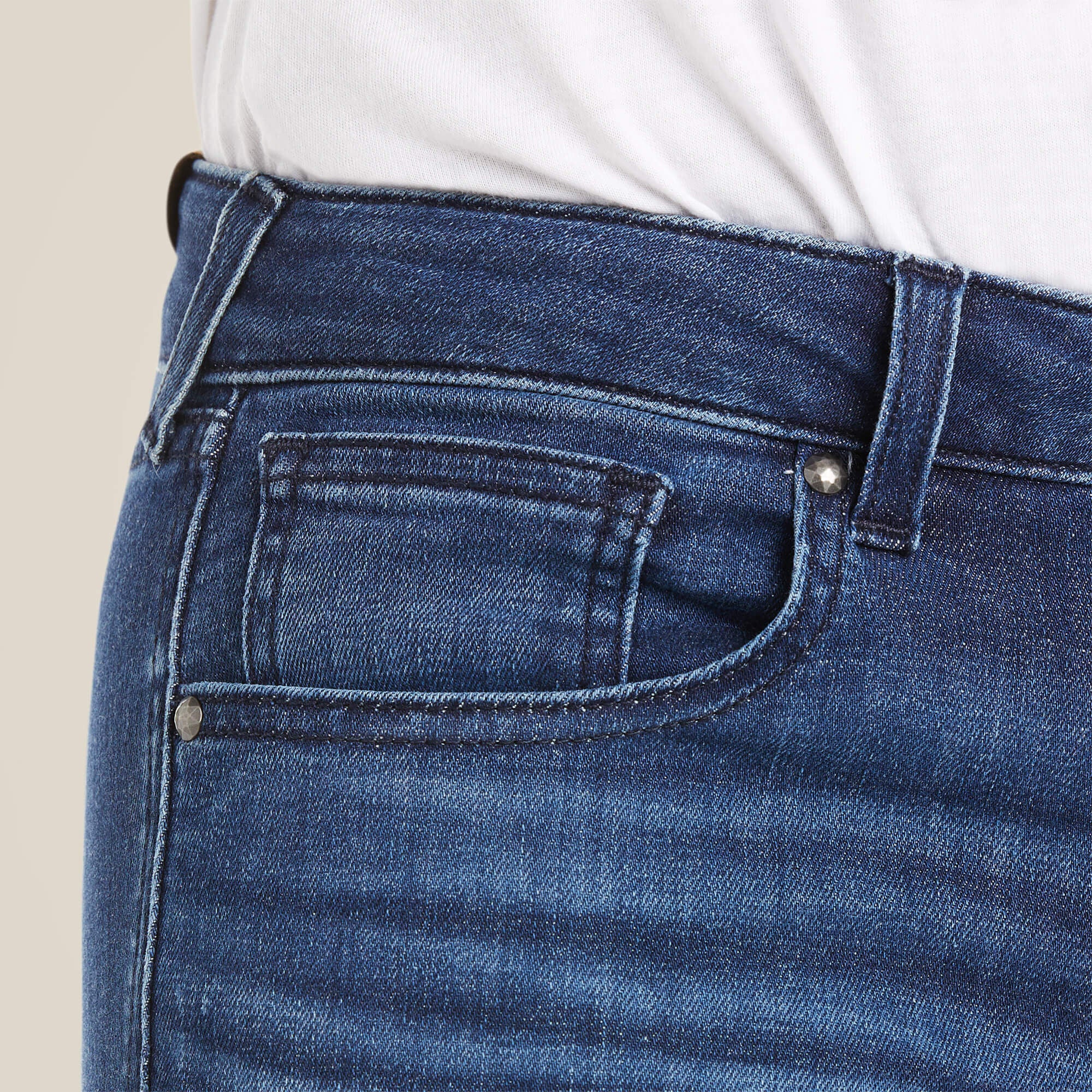 Ariat Trouser Mid Rise Stretch Kelsea Wide Leg Jean Sale