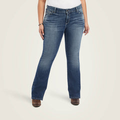 Ariat R.E.A.L. Mid Rise Raquel Boot Cut Jean Discount