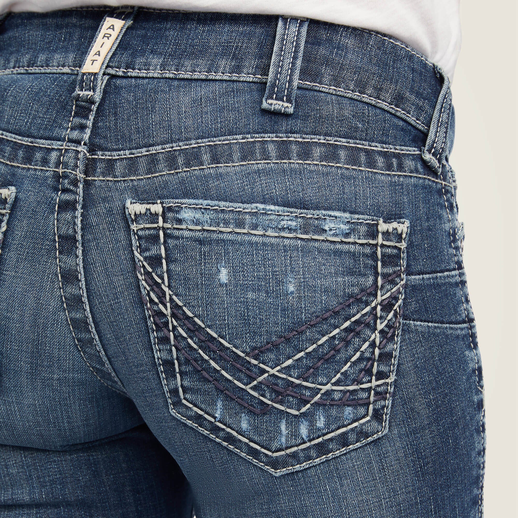 Ariat R.E.A.L. Mid Rise Raquel Boot Cut Jean Discount