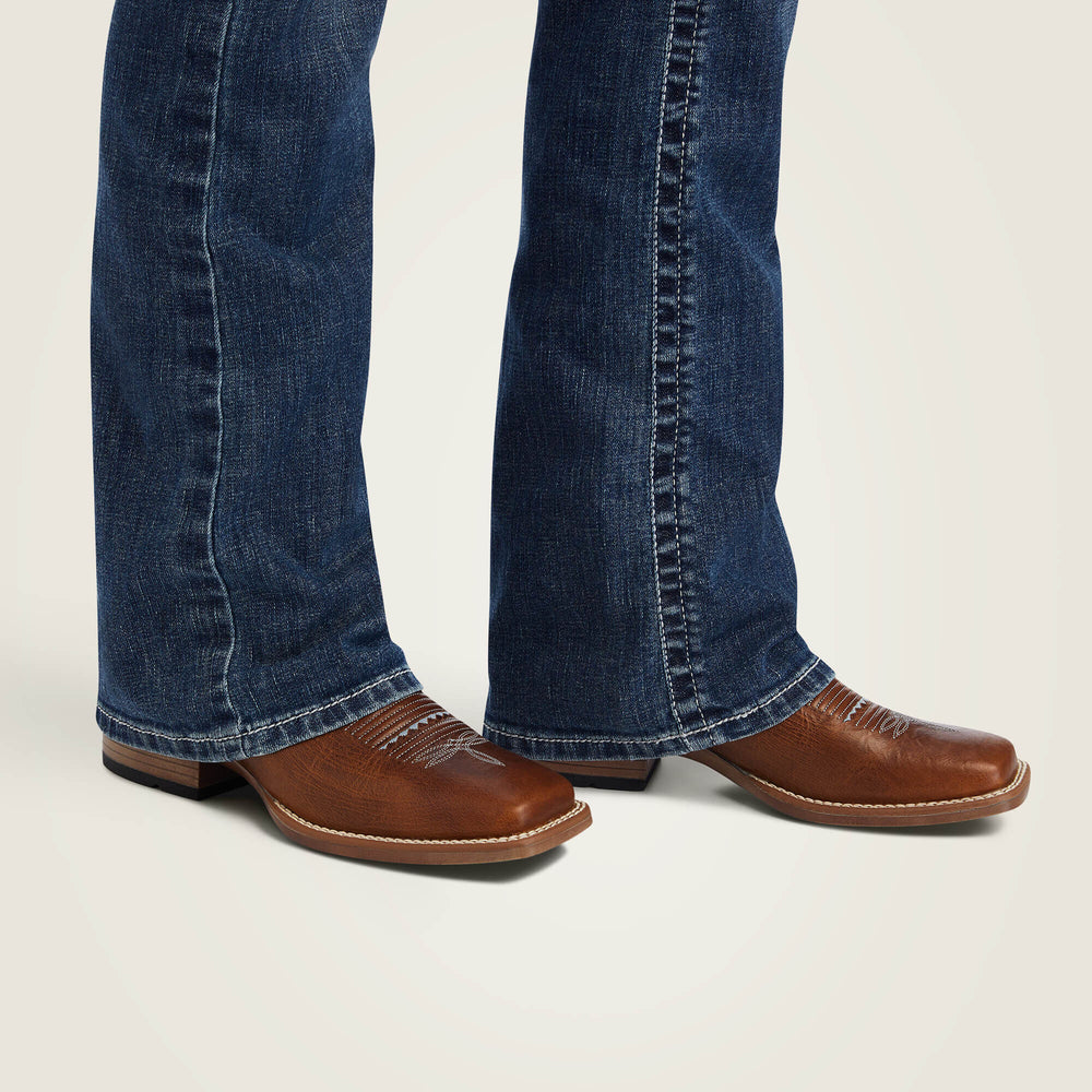 Ariat R.E.A.L. Mid Rise Raquel Boot Cut Jean Discount