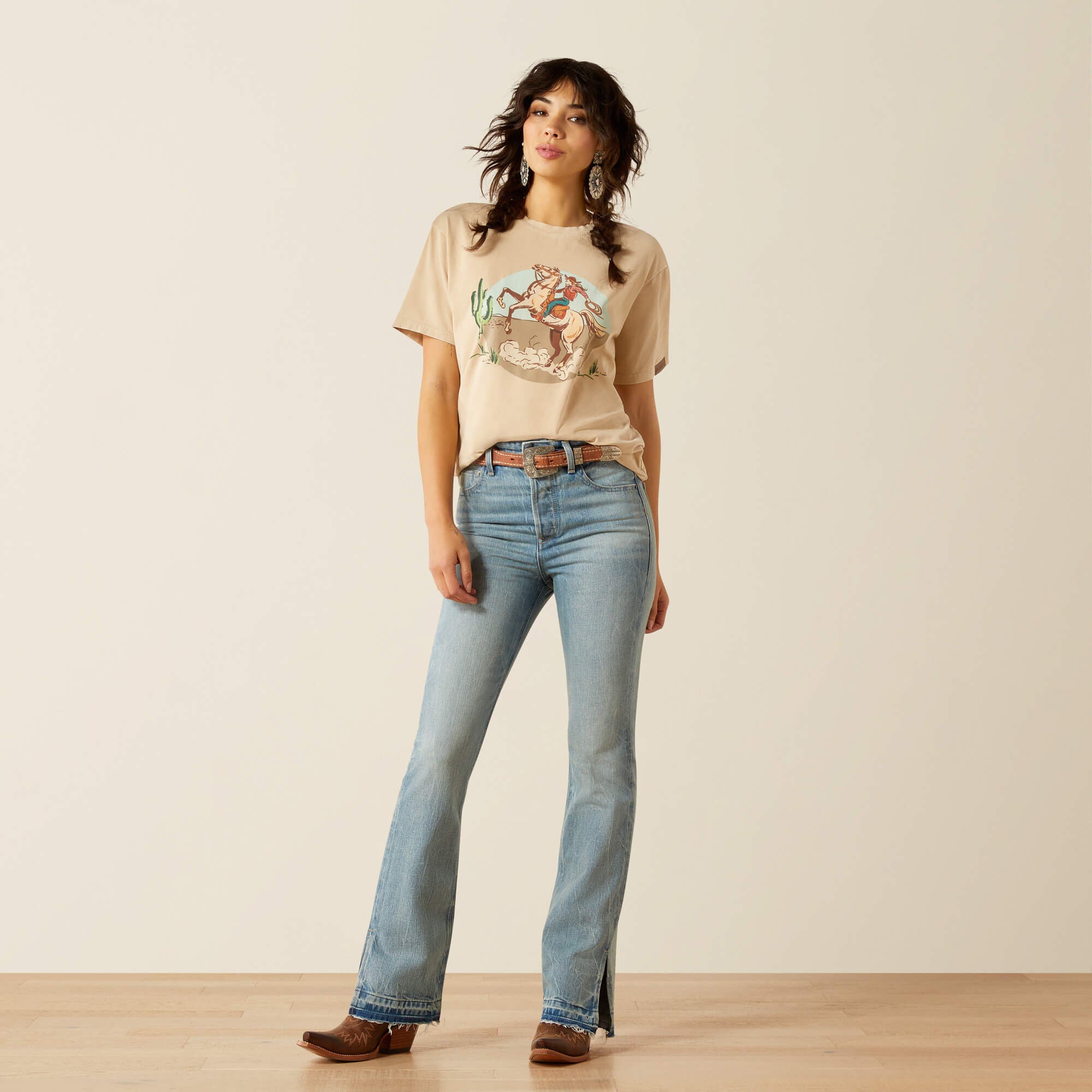 Ariat Ultra High Rise Tomboy Jazmine Boot Cut Jean On Sale
