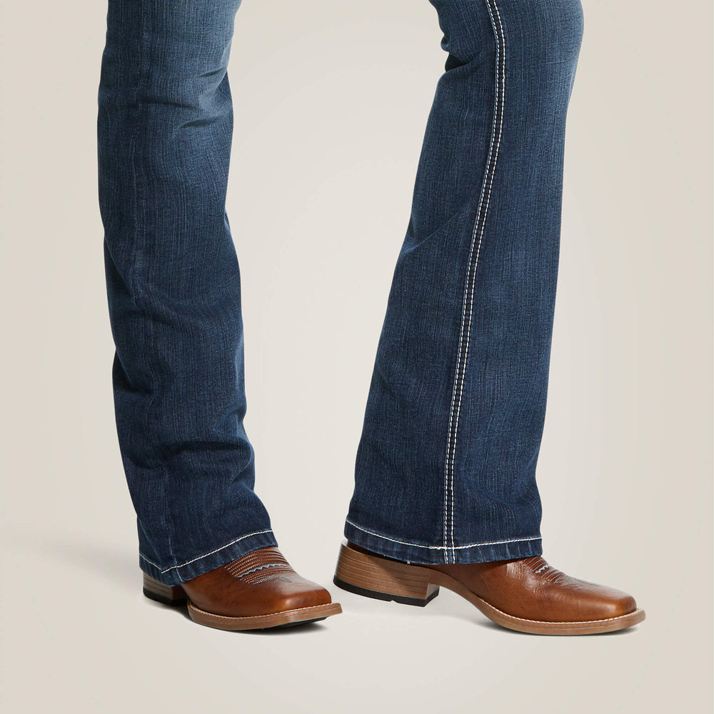 Ariat R.E.A.L. Mid Rise Arrow Fit Stretch Shayla Boot Cut Jean Sale