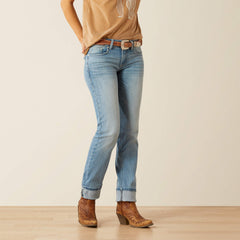 Ariat Mid Rise Alessia Straight Leg Jean Discount
