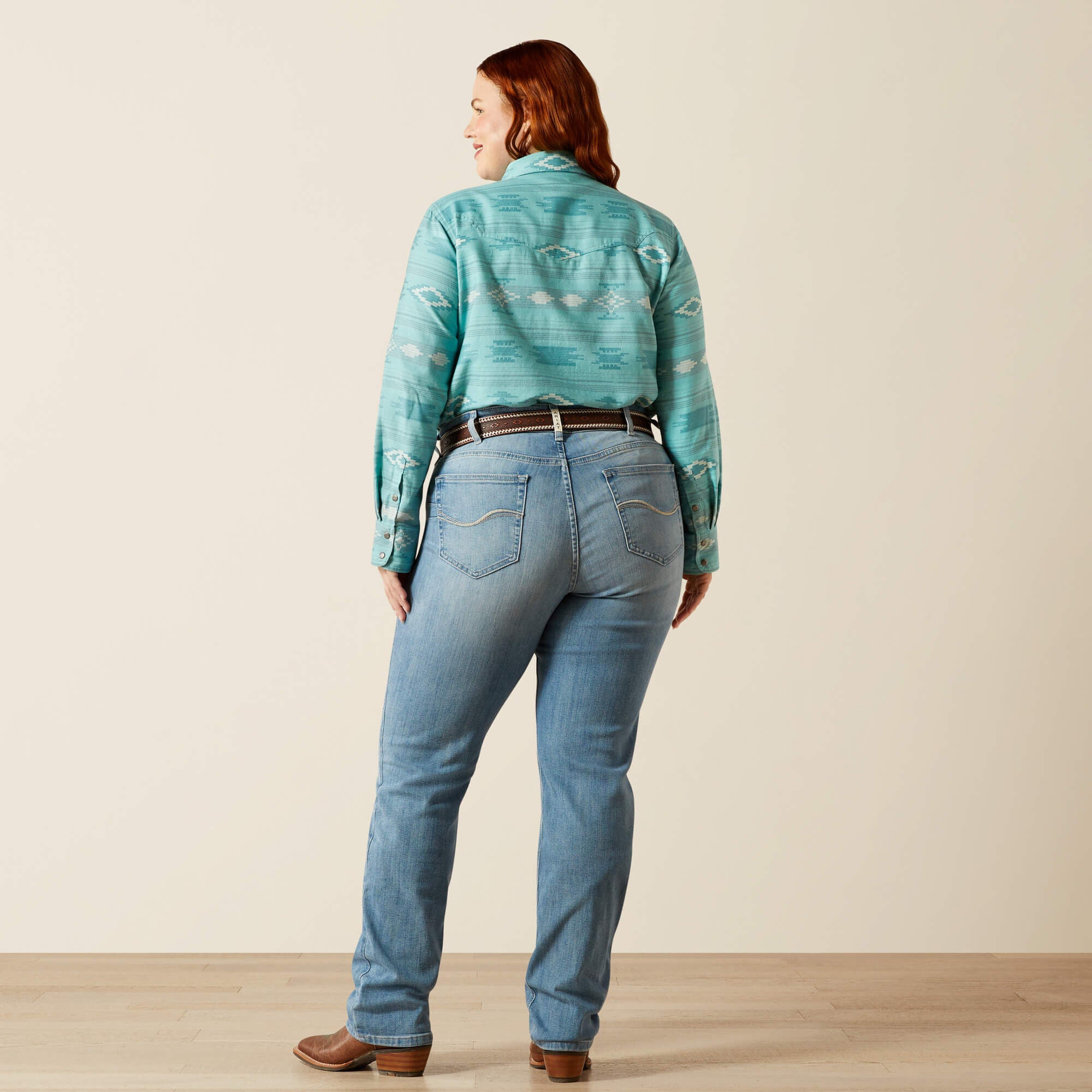 Ariat Mid Rise Alessia Straight Leg Jean Discount
