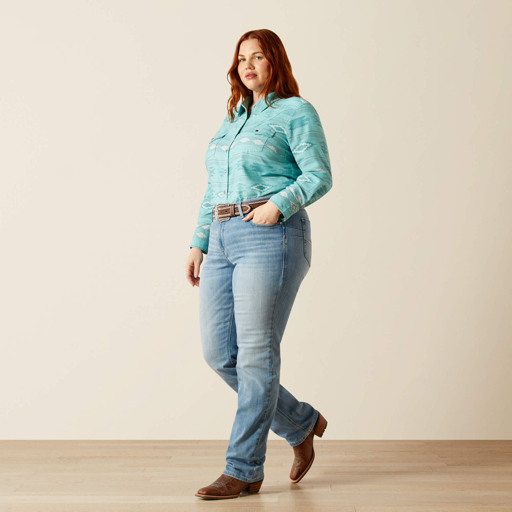 Ariat Mid Rise Alessia Straight Leg Jean Discount
