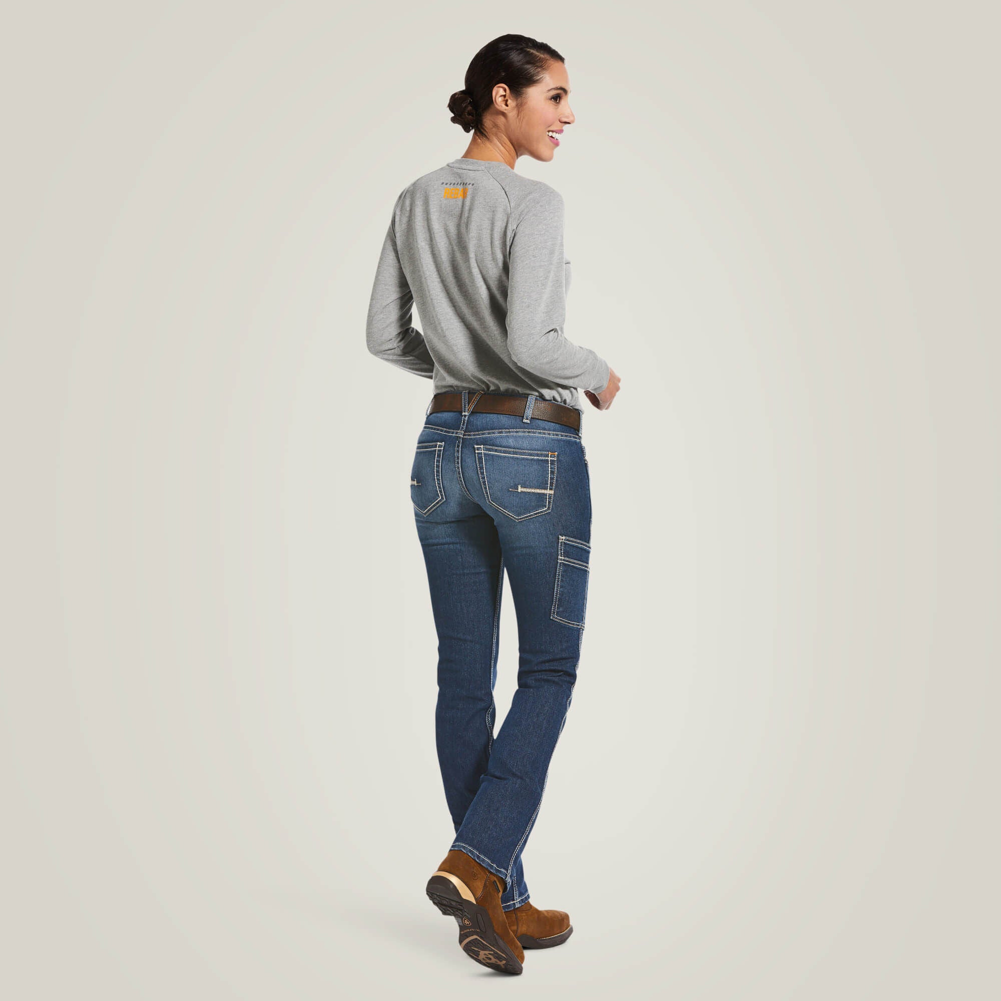 Ariat Rebar DuraStretch Riveter Straight Leg Jean Sale