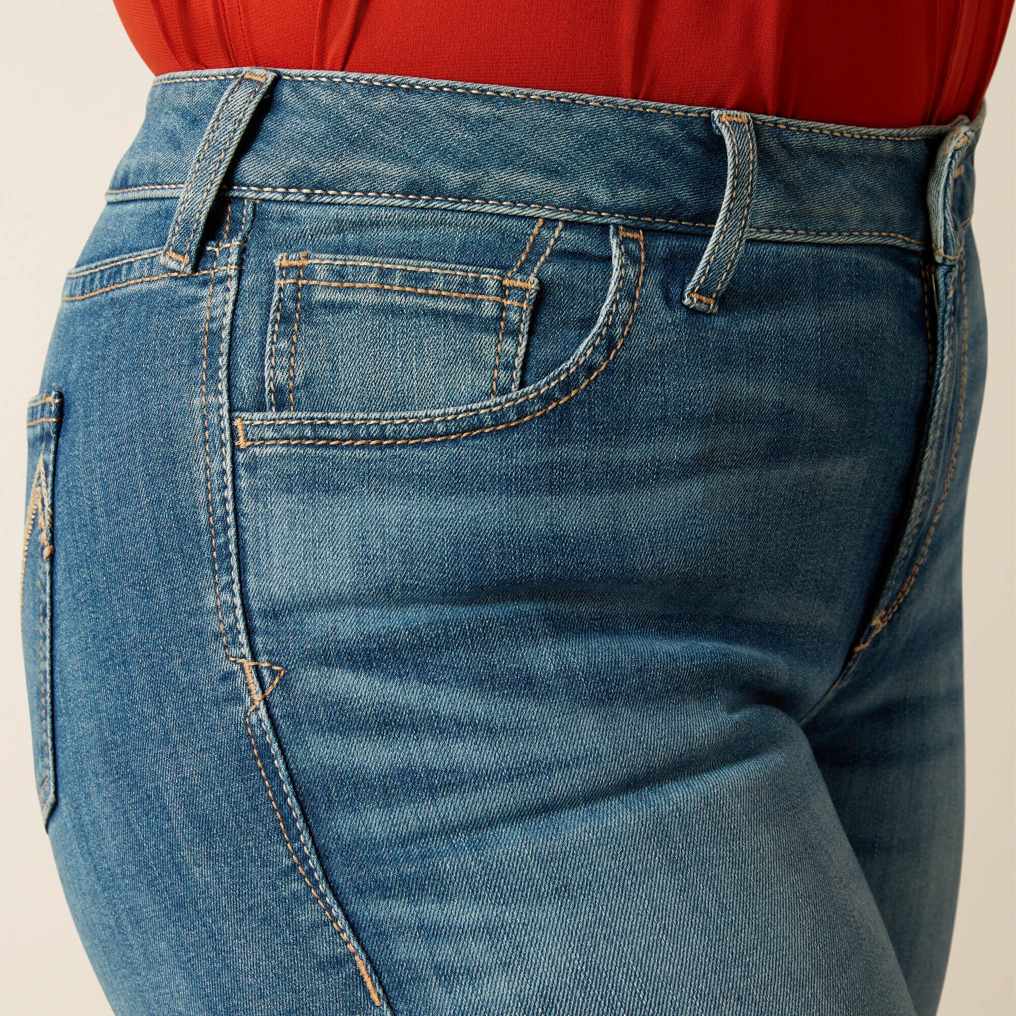 Ariat Perfect Rise Isabelle Wide Trouser Jeans On Sale