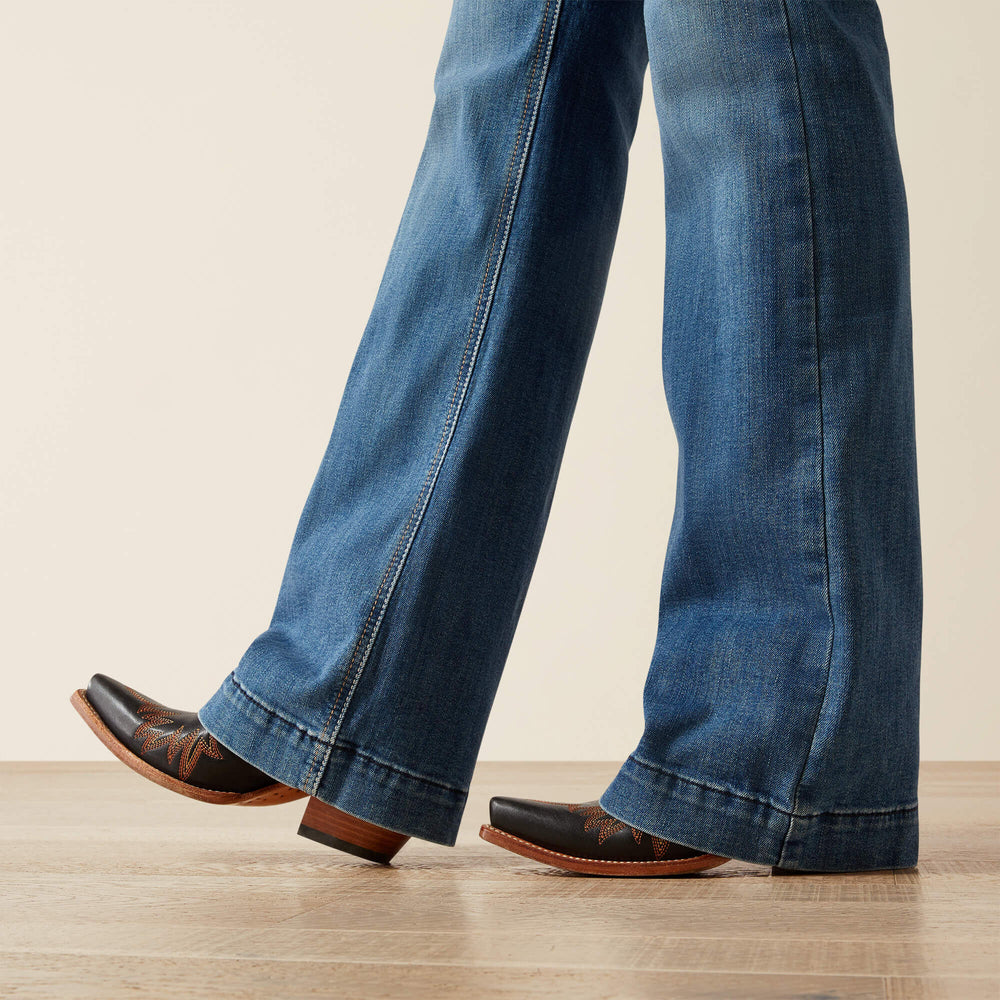 Ariat Perfect Rise Isabelle Wide Trouser Jeans On Sale
