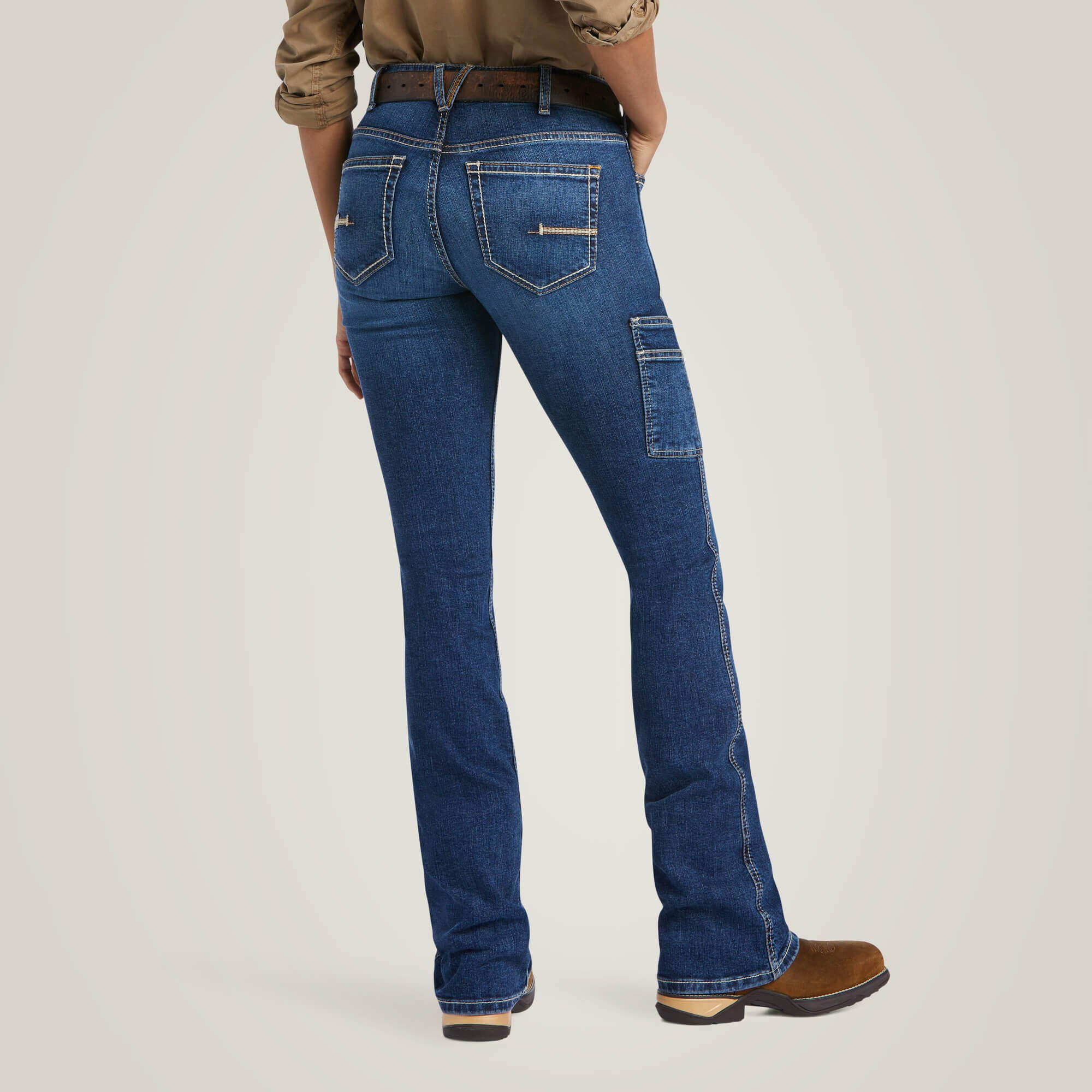 Ariat Rebar Work Flex Perfect Rise Riveter Boot Cut Jean Discount