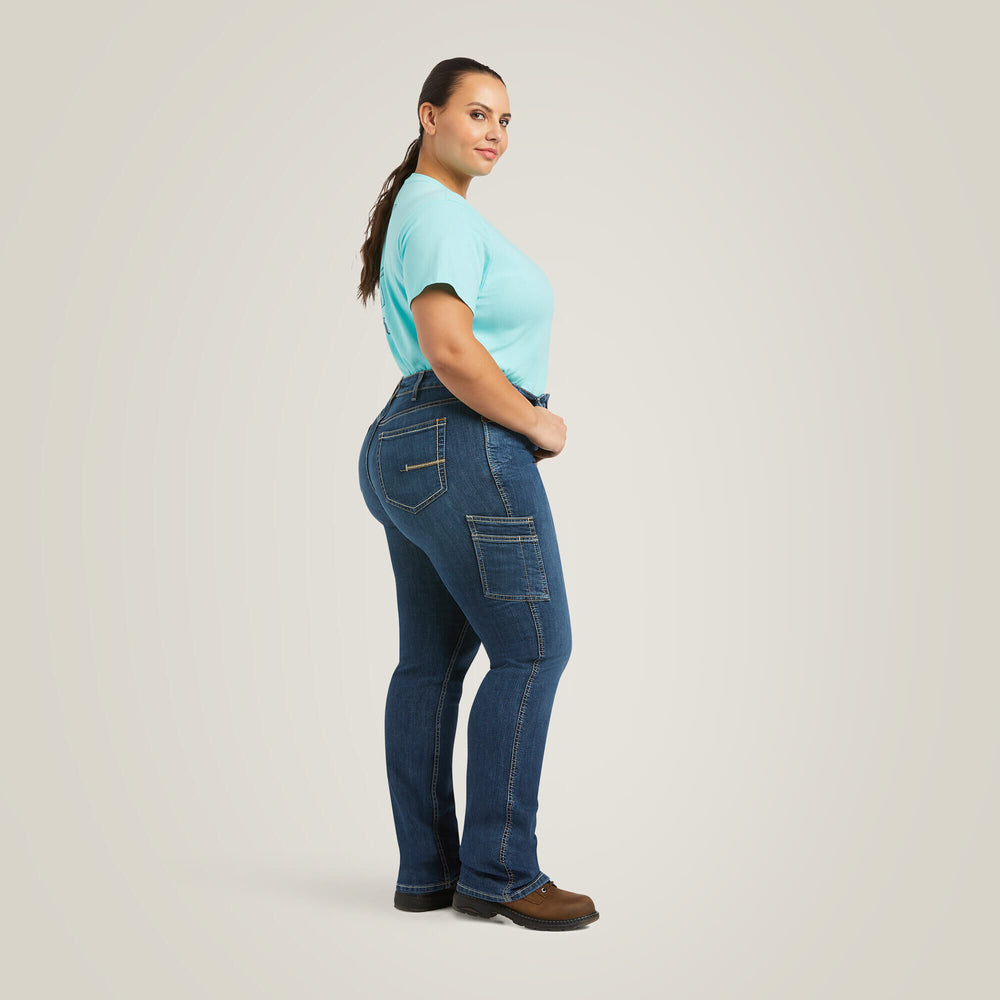 Ariat Rebar Work Flex Perfect Rise Riveter Boot Cut Jean Discount