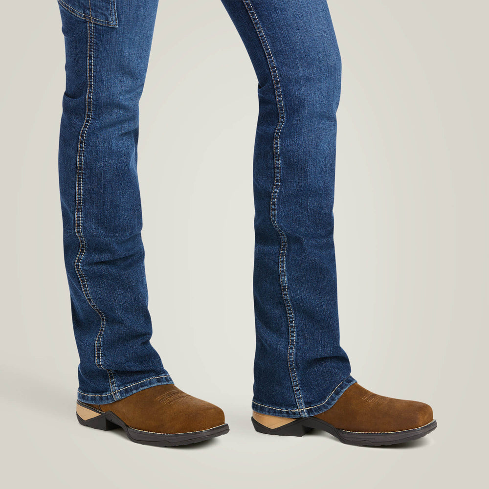 Ariat Rebar Work Flex Perfect Rise Riveter Boot Cut Jean Discount