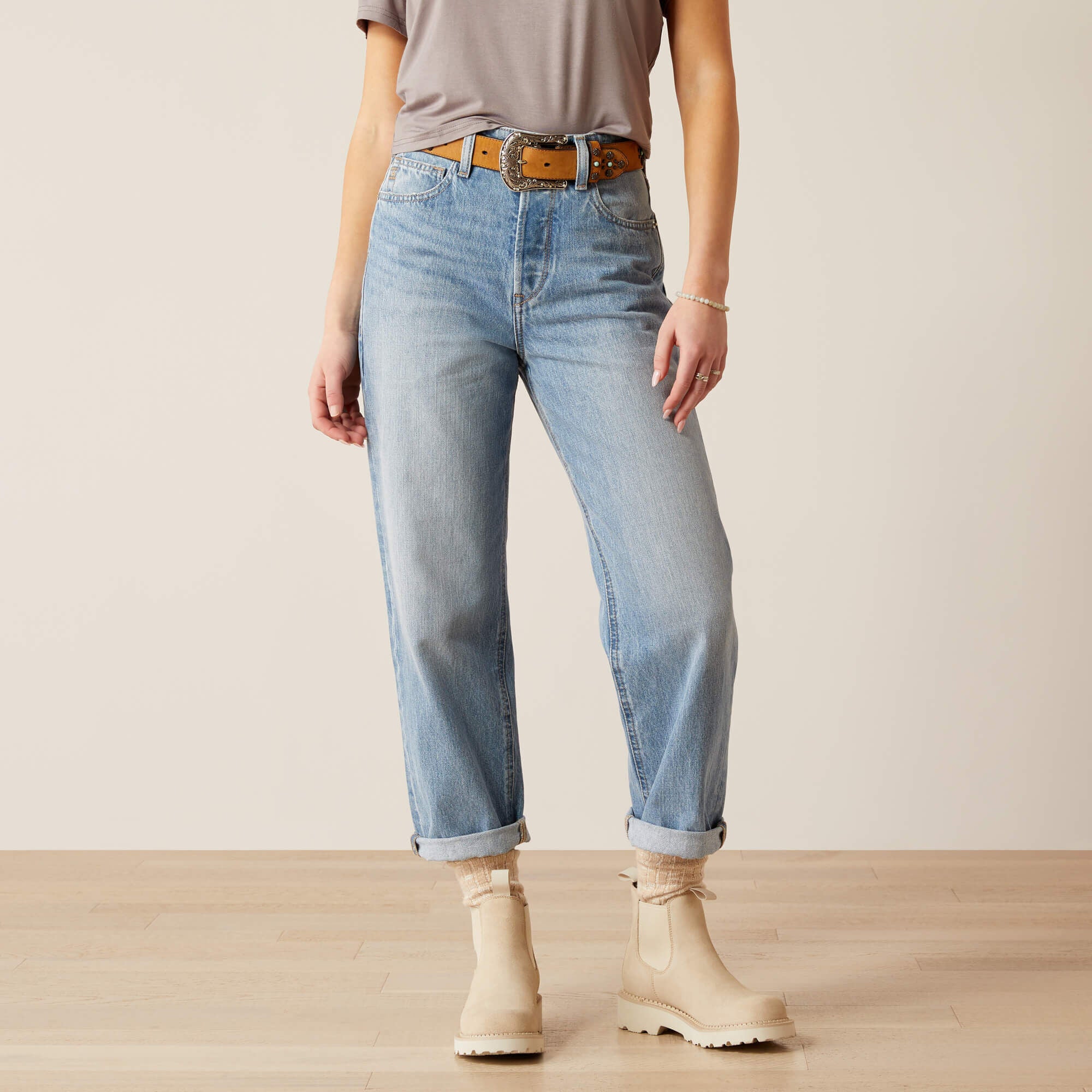 Ariat Ultra High Rise Tomboy Straight Leg Jeans Outlet