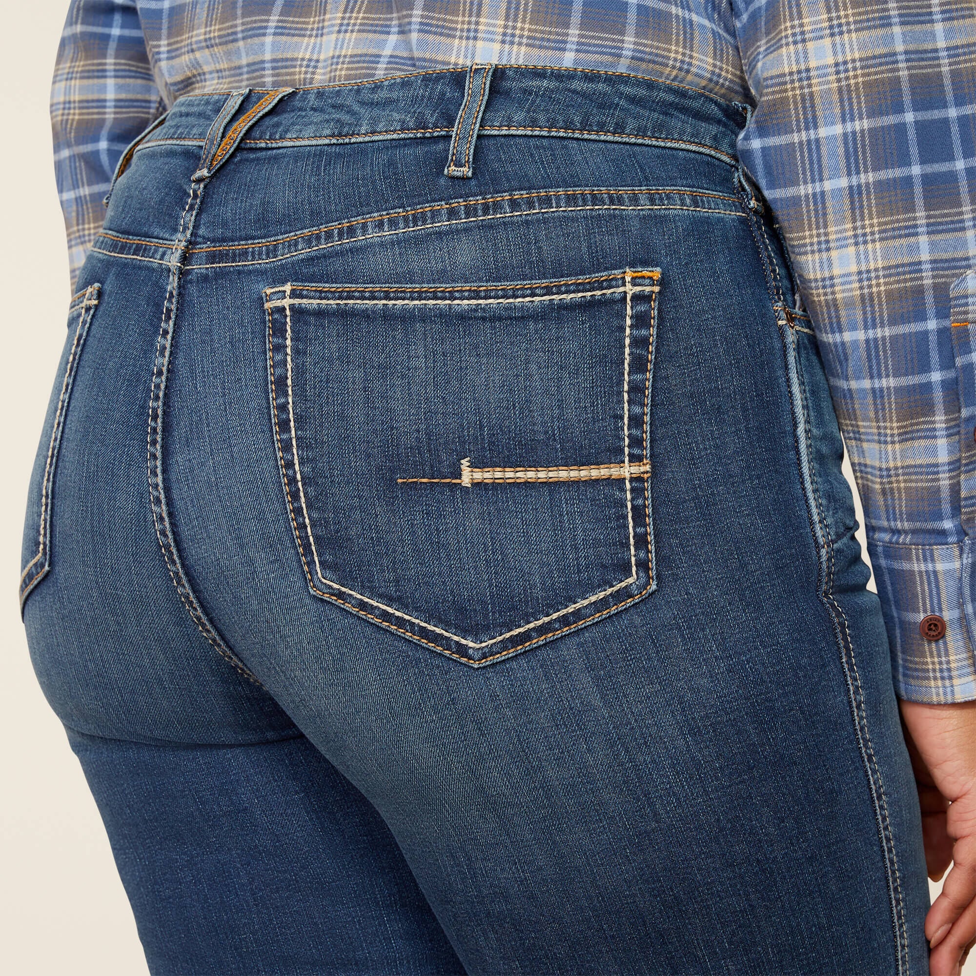Ariat Rebar High Rise Riveter Straight Jean On Sale