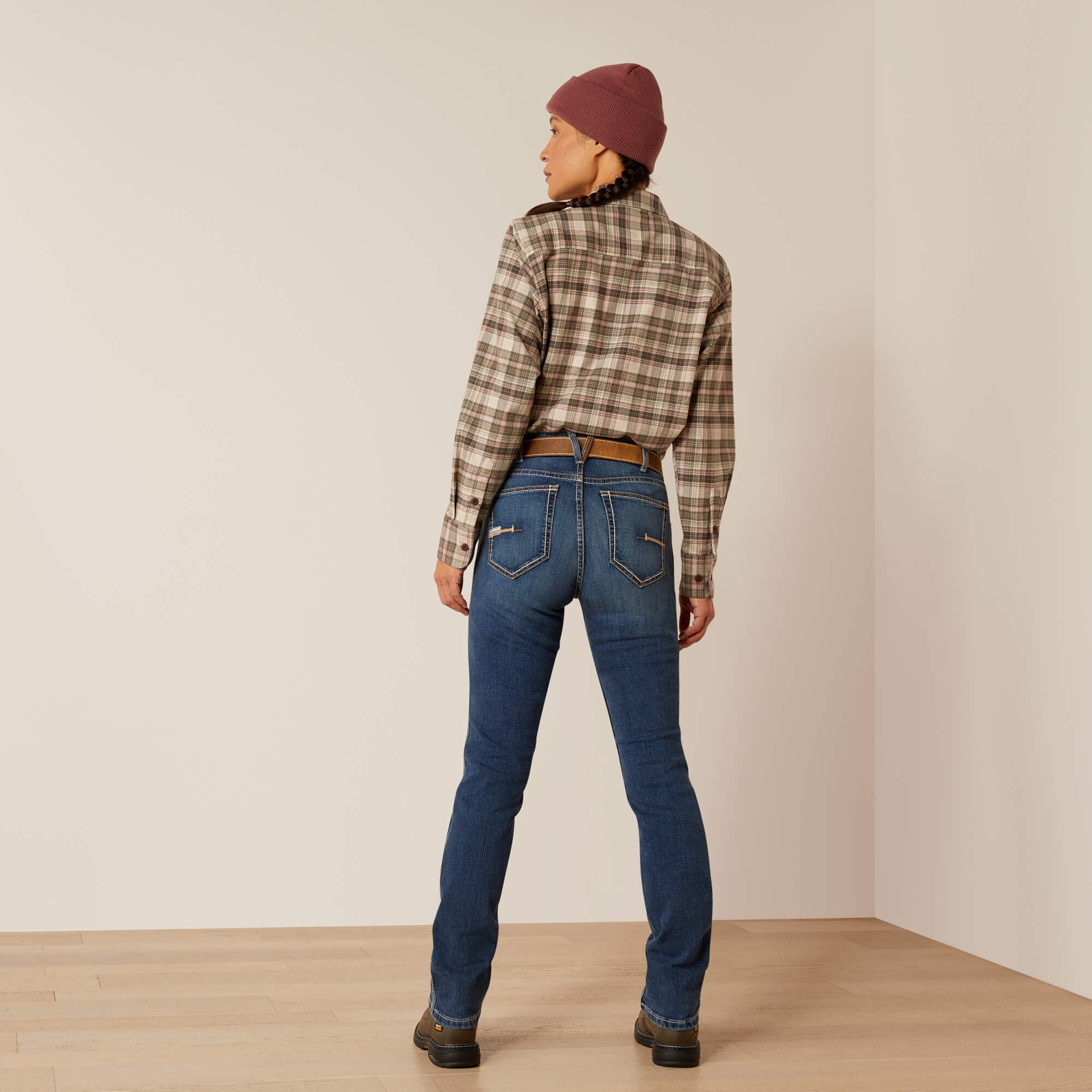 Ariat Rebar High Rise Riveter Straight Jean On Sale