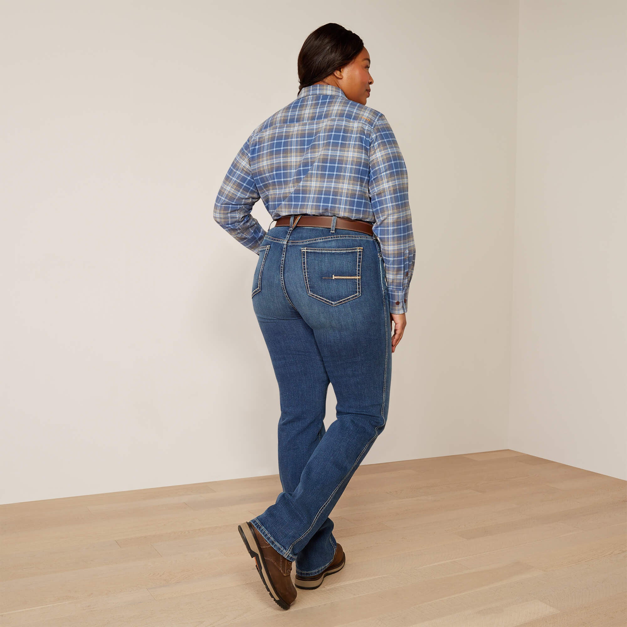 Ariat Rebar High Rise Riveter Straight Jean On Sale