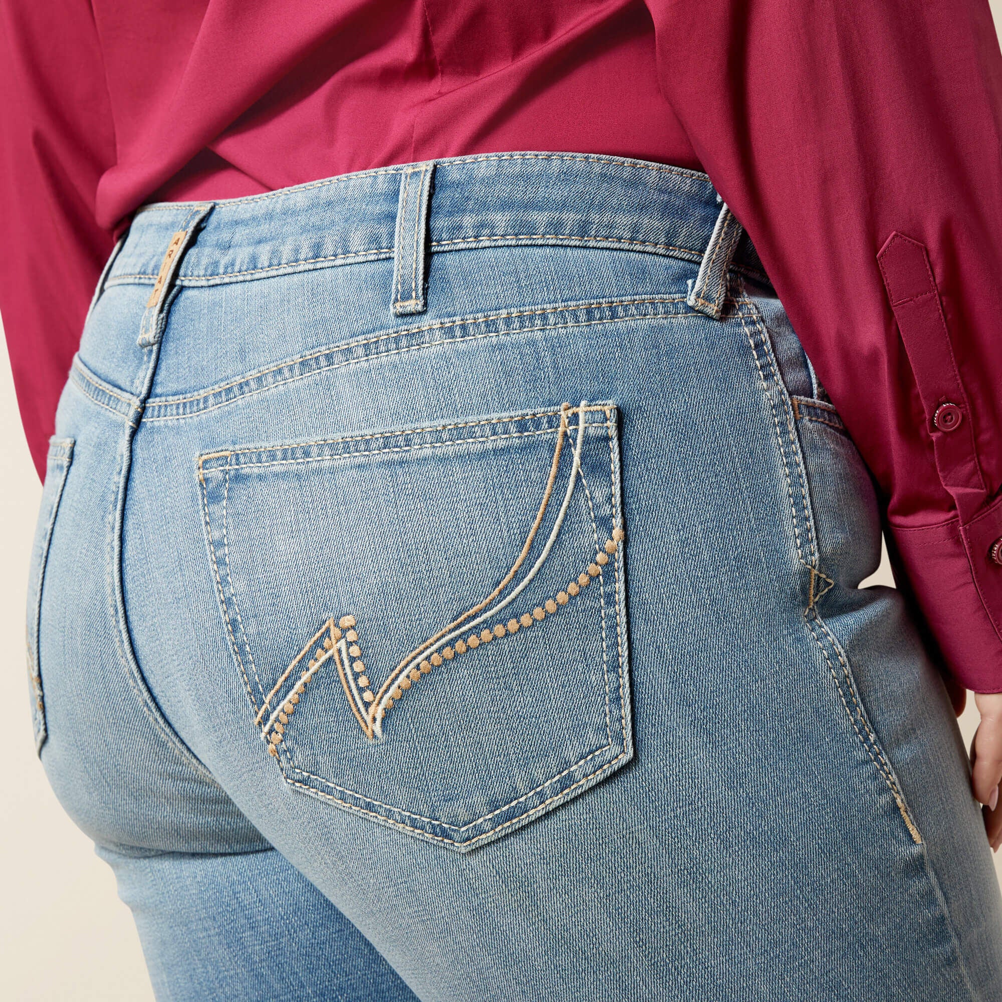 Ariat Mid Rise Giovana Leg Slim Trouser Jeans For Sale