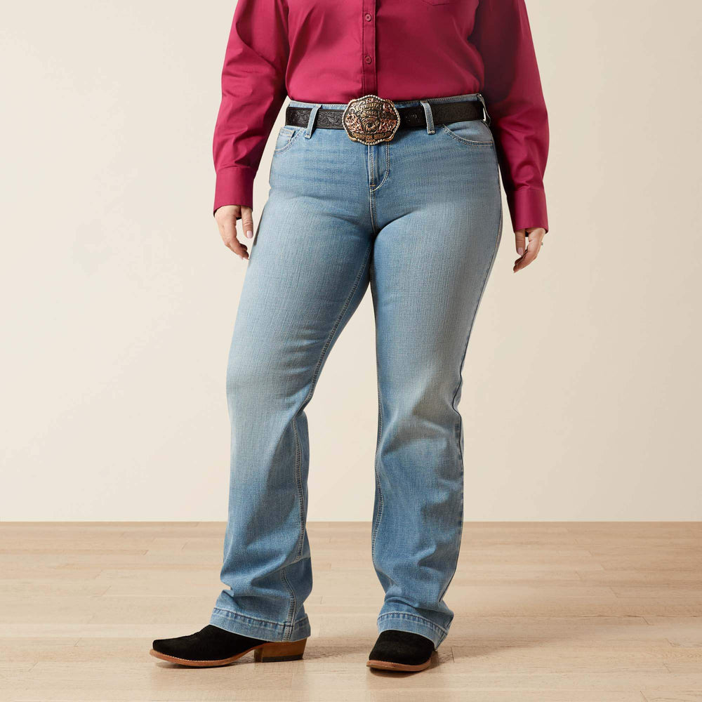 Ariat Mid Rise Giovana Leg Slim Trouser Jeans For Sale