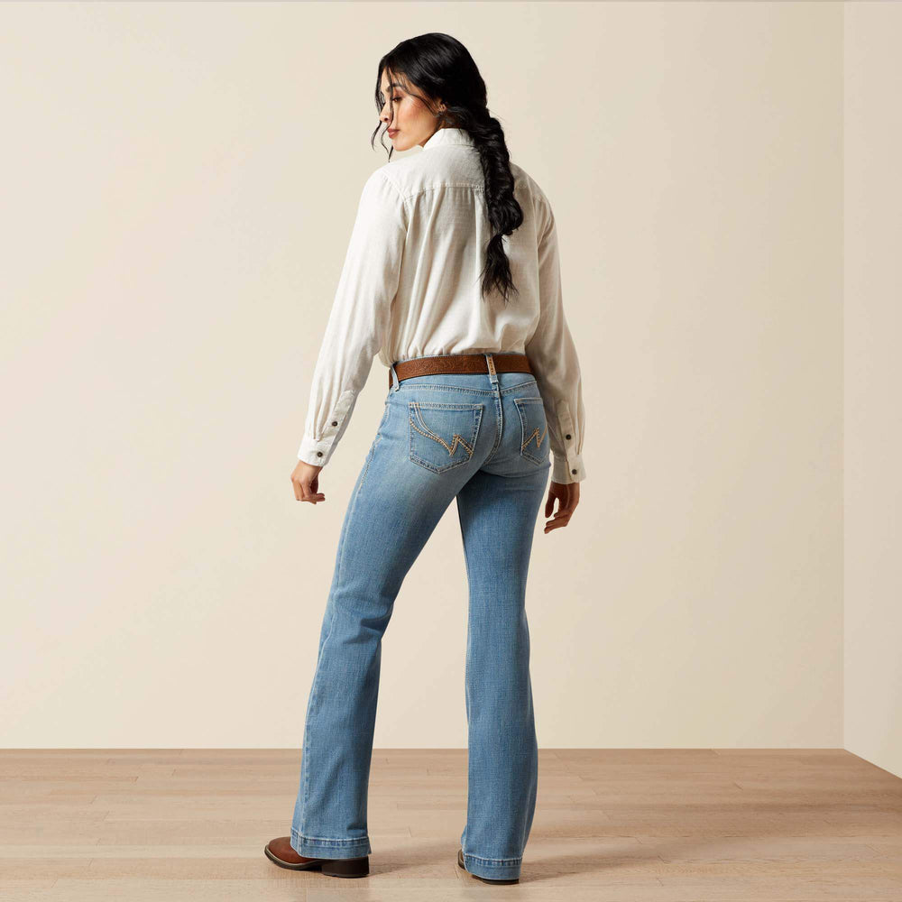 Ariat Mid Rise Giovana Leg Slim Trouser Jeans For Sale