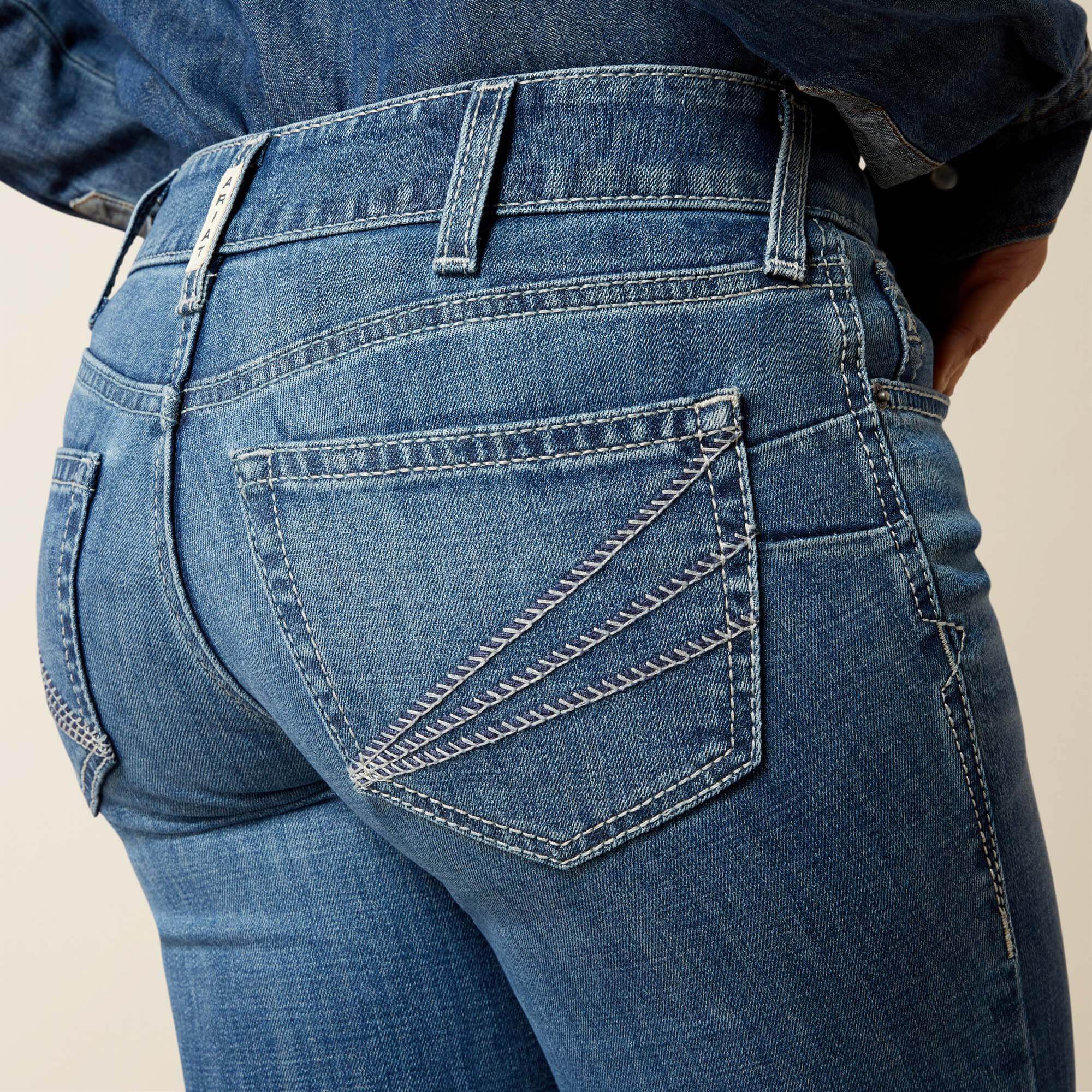Ariat Mid Rise Aisha Boot Cut Jean Outlet