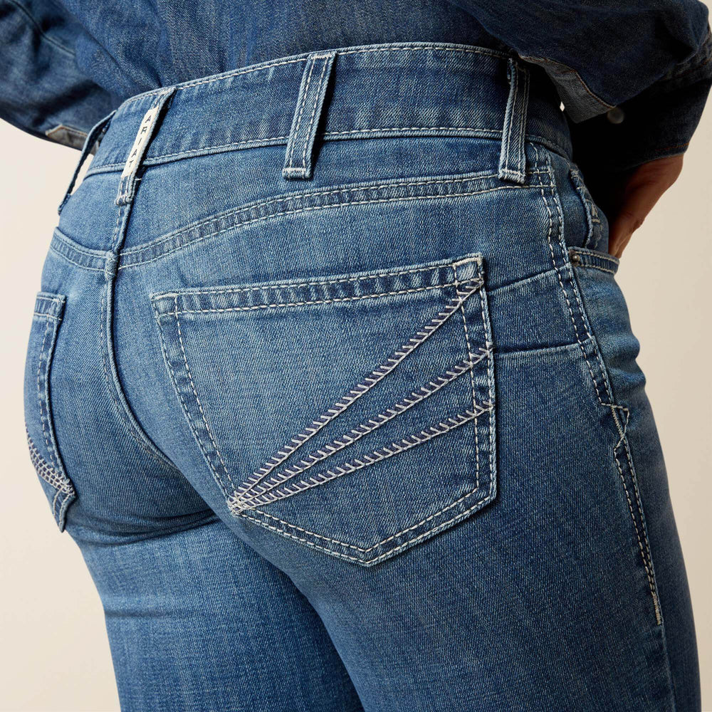 Ariat Mid Rise Aisha Boot Cut Jean Outlet