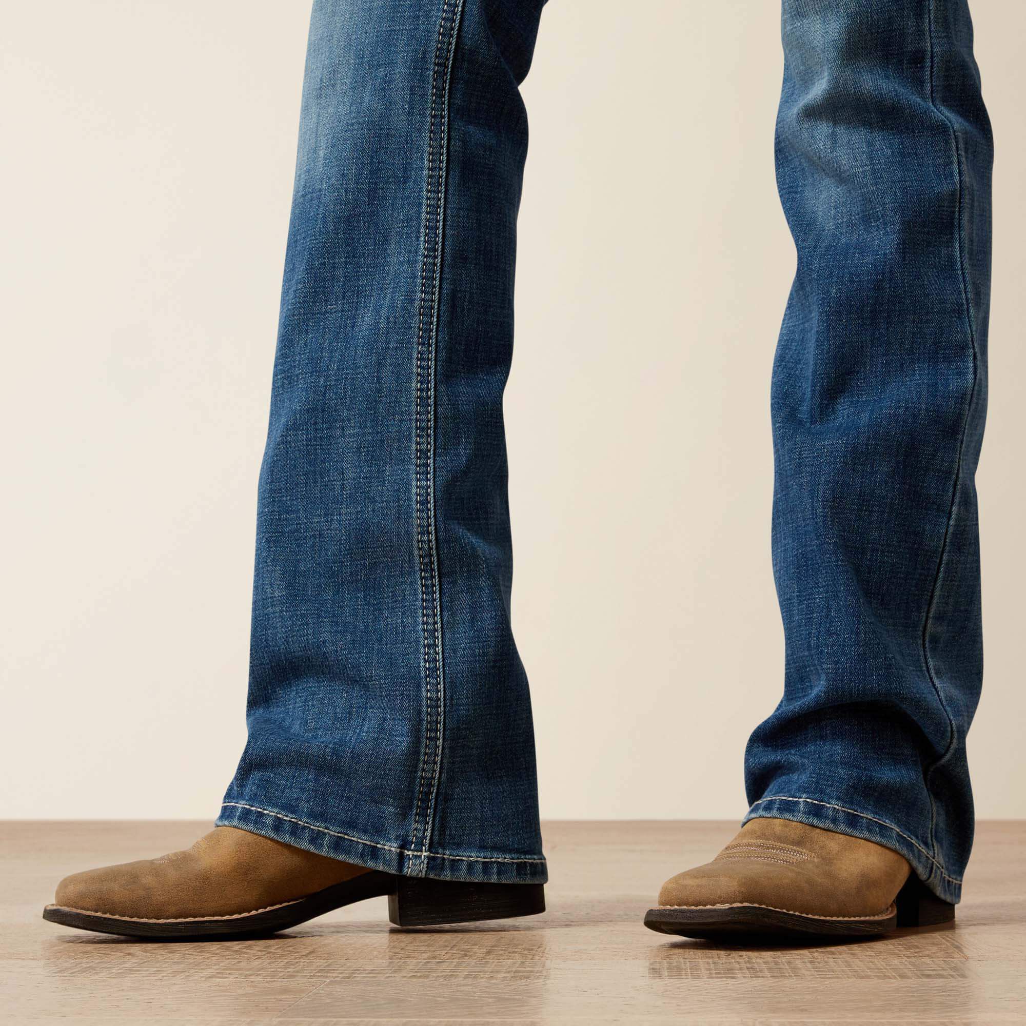 Ariat Mid Rise Aisha Boot Cut Jean Outlet