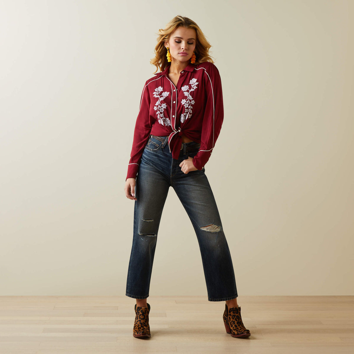 Ariat Ultra High Rise Tomboy Straight Jean Online
