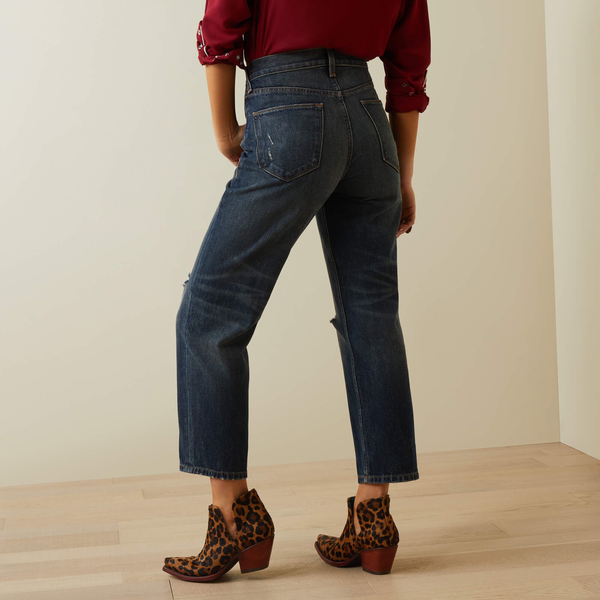Ariat Ultra High Rise Tomboy Straight Jean Online