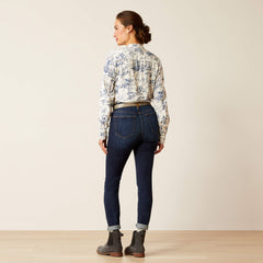 Ariat High Rise Bridle Skinny Jeans Discount