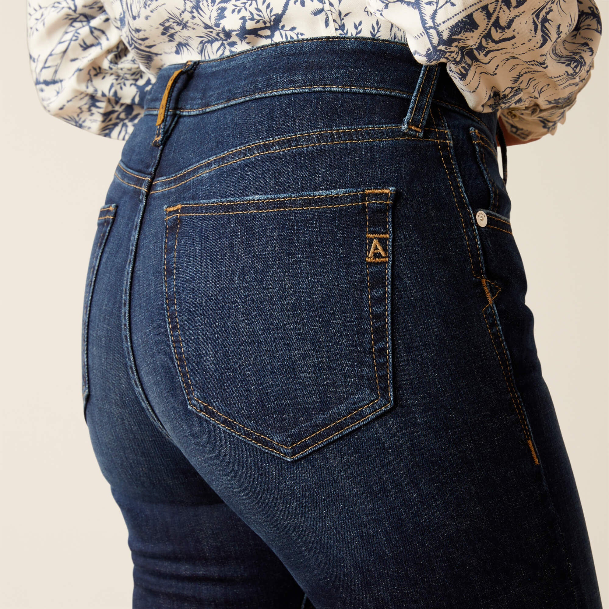 Ariat High Rise Bridle Skinny Jeans Discount